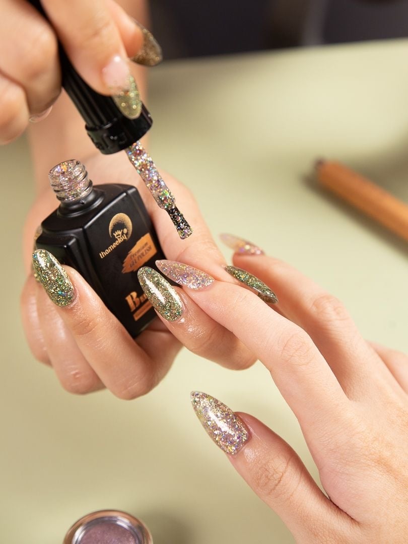 B.O Gel Polish Glitter 